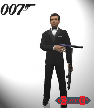 Модель игрока VIP James Bond для CS 1.6